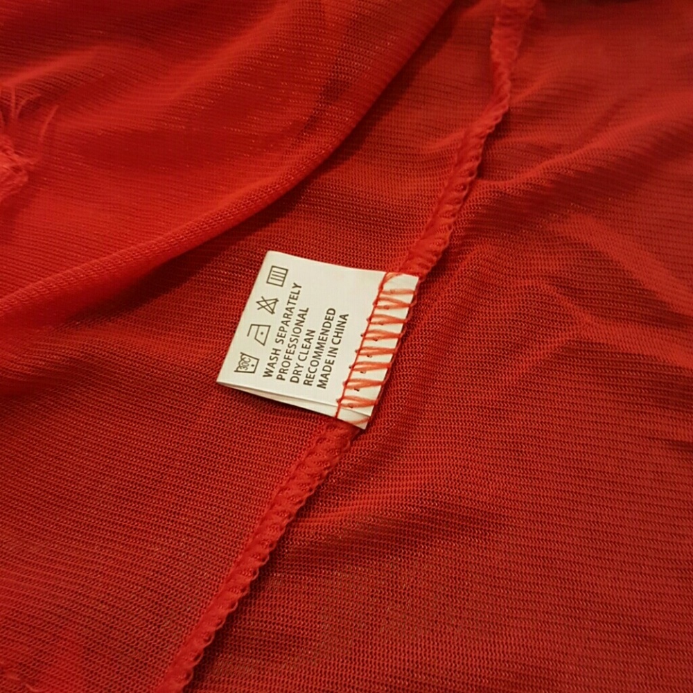 Sexy Red Robe - Picture 5 of 6